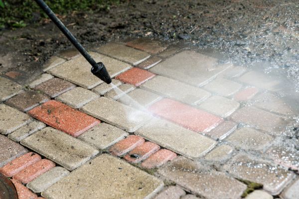 Brick Paver Cleaning in Lenexa