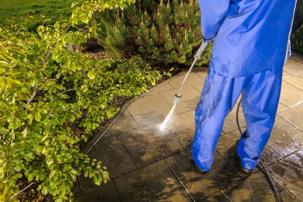 Hardscape Cleaning in Lenexa