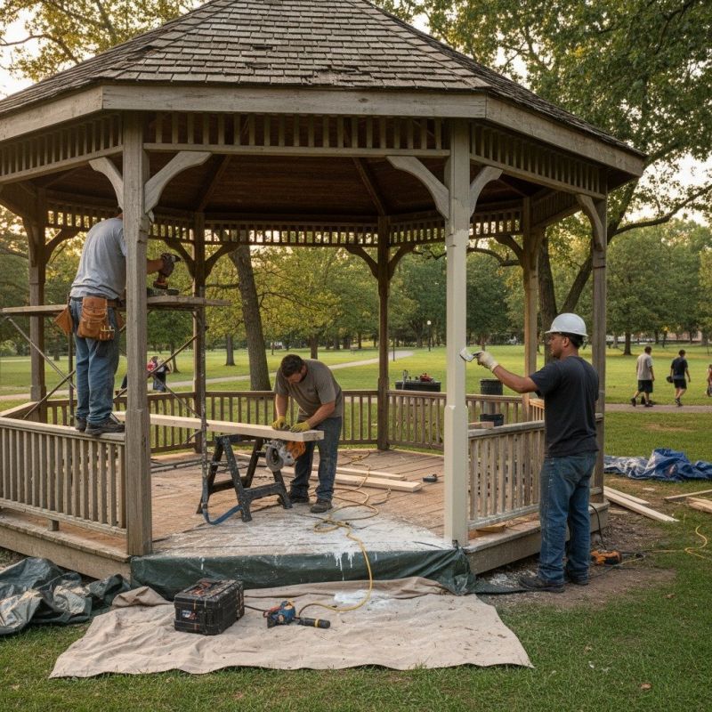 Gazebo Cleaning