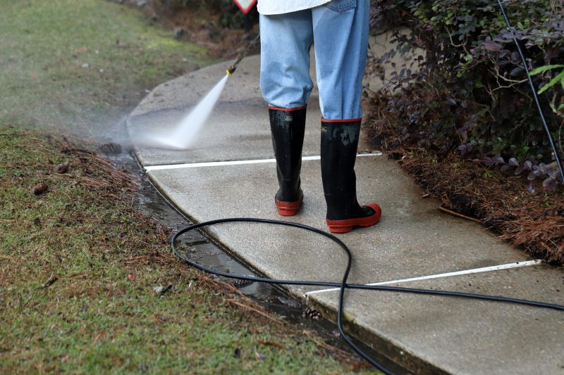 Sidewalk and Pathway Cleaning